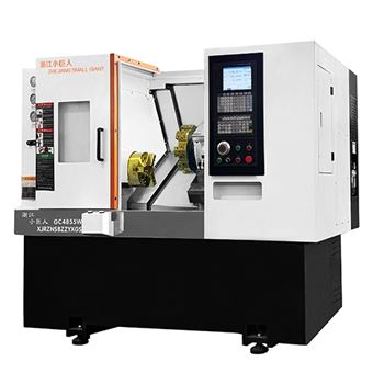 高低轨刀塔机床带尾顶